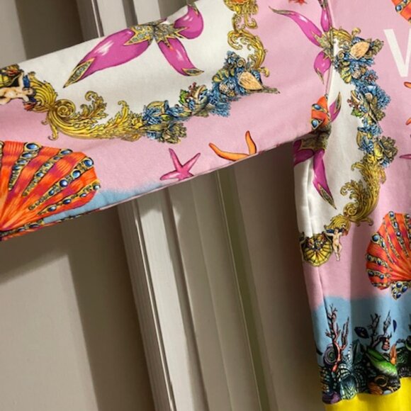 Men Versace Sweatshirt Size Large, Multi Color - Picture 5 of 6